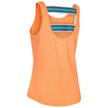 Orange - Back - Trespass Womens-Ladies Emmalyn Low Back Vest Top
