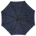 Dark Navy - Side - Trespass Rainstorm Folding Umbrella