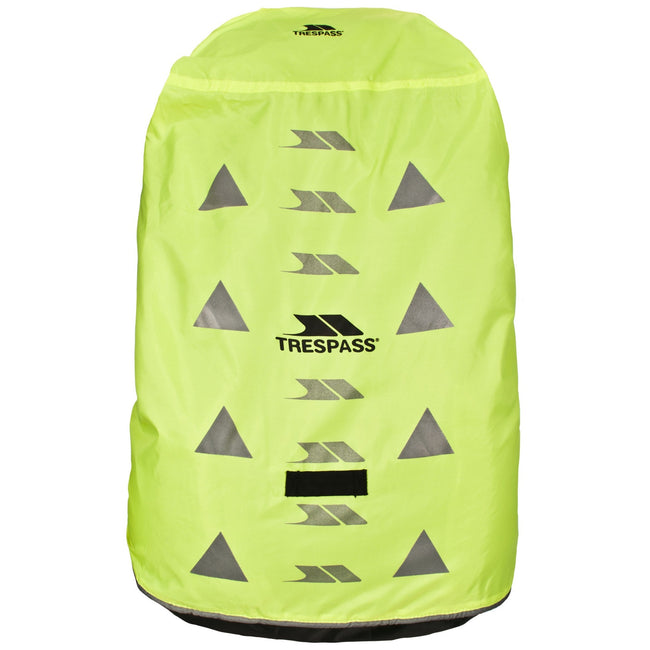 Yellow - Front - Trespass Sulcata Reflective Rucksack-Backpack Cover