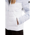 Light Sky Blue - Side - Trespass Womens-Ladies Flattery Padded Hooded Waterproof Jacket