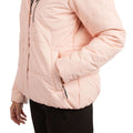 Light Rose - Side - Trespass Womens-Ladies Recap Waterproof Jacket