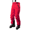 Red - Front - Trespass Kristoff Ski Trousers