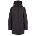 Black - Front - Trespass Womens-Ladies Overcast TP75 Waterproof Jacket
