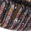 Black - Side - Trespass Womens-Ladies Diandra Knitted Beanie