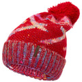 Red - Front - Trespass Womens-Ladies Diandra Knitted Beanie