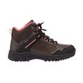 Dark Brown - Front - Trespass Womens-Ladies Lyre Waterproof Walking Boots