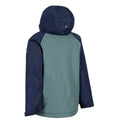Spruce Green - Back - Trespass Childrens-Kids Discover Contrast Zip Jacket