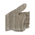 Dark Mushroom - Pack Shot - Trespass Womens-Ladies Mittzu Fingerless Knitted Ski Gloves