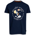 Navy - Front - Trespass Mens Cedarf Printed T-Shirt