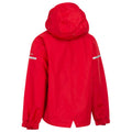 Red - Back - Trespass Childrens-Kids Bluster Waterproof Jacket