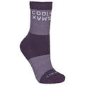 Cerise - Front - Trespass Womens-Ladies Cool C-Max Liner Socks