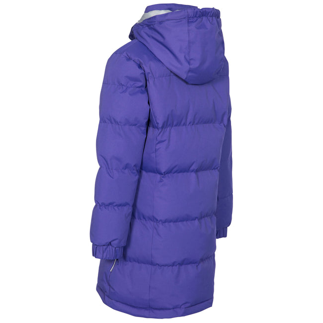 Purple Rain - Back - Trespass Childrens Girls Tiffy Padded Jacket
