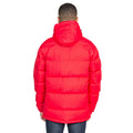 Red - Side - Trespass Mens Clip Padded Jacket