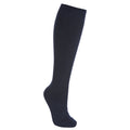 Navy Blue - Front - Trespass Adults Unisex Tech Luxury Merino Wool Blend Ski Tube Socks