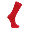 Red - Back - Trespass Adults Unisex Tubular Luxury Wool Blend Ski Tube Socks