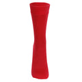 Red - Side - Trespass Adults Unisex Tubular Luxury Wool Blend Ski Tube Socks