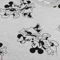 Sports Grey-Black - Side - Disney Womens-Ladies Mickey & Minnie Mouse Sweatshirt