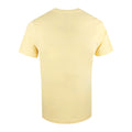 Haze Yellow - Back - Jaws Mens Amity Surf Shop T-Shirt