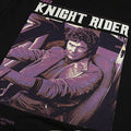 Black - Side - Knight Rider Mens 1982 T-Shirt