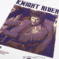 White - Side - Knight Rider Mens 1982 T-Shirt