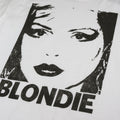 White-Black - Side - Blondie Womens-Ladies Face T-Shirt