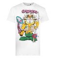 White - Front - Garfield Mens FIshing T-Shirt