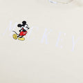 Stone - Side - Disney Womens-Ladies Mickey Mouse Embroidered Sweatshirt