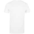 White-Blue-Pink - Back - Miami Vice Mens Logo T-Shirt
