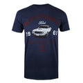 Navy - Front - Ford Mens Mustang The Boss Is In T-Shirt