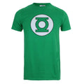 Irish Green-White - Front - Green Lantern Mens Logo T-Shirt