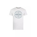 White - Front - Pan Am Mens Logo T-Shirt