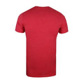 Red - Back - Daredevil Mens Logo Heather T-Shirt