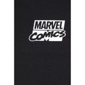 Black - Back - Marvel Comics Mens Logo Long-Sleeved T-Shirt