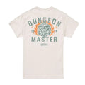 Natural - Back - Dungeons & Dragons Mens School Club T-Shirt