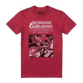 Cardinal Red - Front - Dungeons & Dragons Mens Basic Rules Box T-Shirt