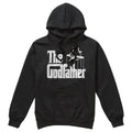Black - Front - The Godfather Mens Logo Hoodie