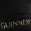 Black - Back - Guinness Mens Stencil Beanie