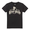Black - Front - Power Rangers Mens Logo T-Shirt