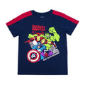 Multicoloured - Back - Marvel Avengers Boys T-Shirt (Pack of 3)