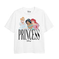 White - Front - Disney Girls Princess Trio T-Shirt