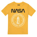 Daisy Yellow - Front - NASA Boys National Emblem T-Shirt