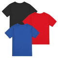 Multicoloured - Back - Power Rangers Boys Team T-Shirt (Pack of 3)