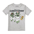 Sports Grey - Front - Lightyear Boys Squad T-Shirt