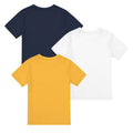 Navy-White-Yellow - Back - Transformers Boys Optimus Prime & Bumblebee T-Shirt (Pack of 3)