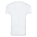 White - Back - Captain America Mens Logo T-Shirt