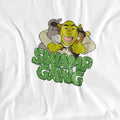 White - Side - Shrek Boys Swamp Gang T-Shirt