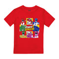 Red - Front - Power Rangers Boys Group Box T-Shirt