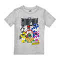 Grey Heather - Front - Power Rangers Boys It´s Morphin Time T-Shirt