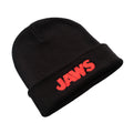 Black - Back - Jaws Mens Logo Beanie