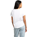 White - Back - Sesame Street Womens-Ladies Raised On The Streets Classic T-Shirt